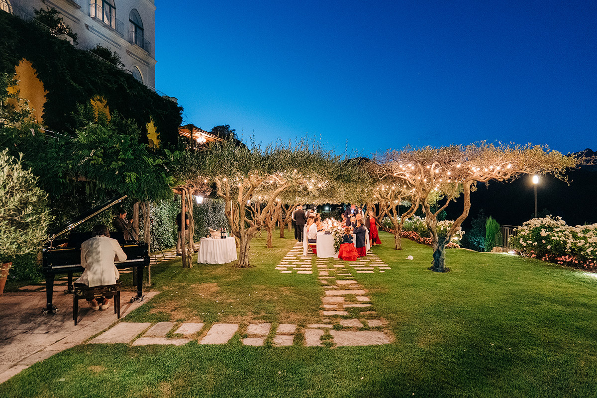 Wedding reception music Ravello